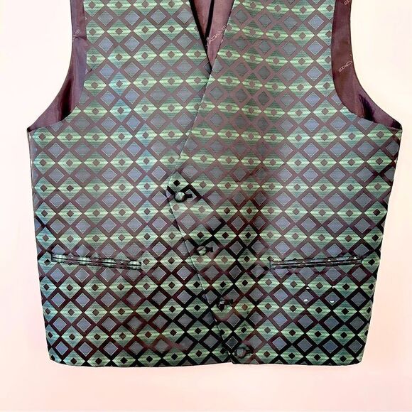 Stacy Adam’s Men’s Button Down suit Vest 42L - Picture 3 of 4
